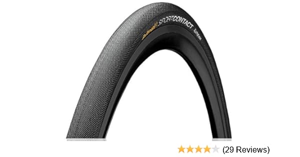 continental sport contact ii 700c wired tyre