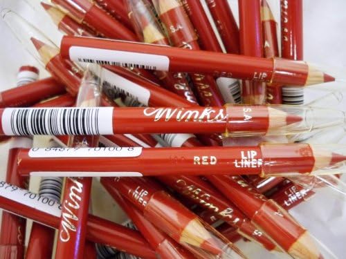 Winks 3-1/2" Lipliner Pencils Wholesale Lot 144pcs (Red)