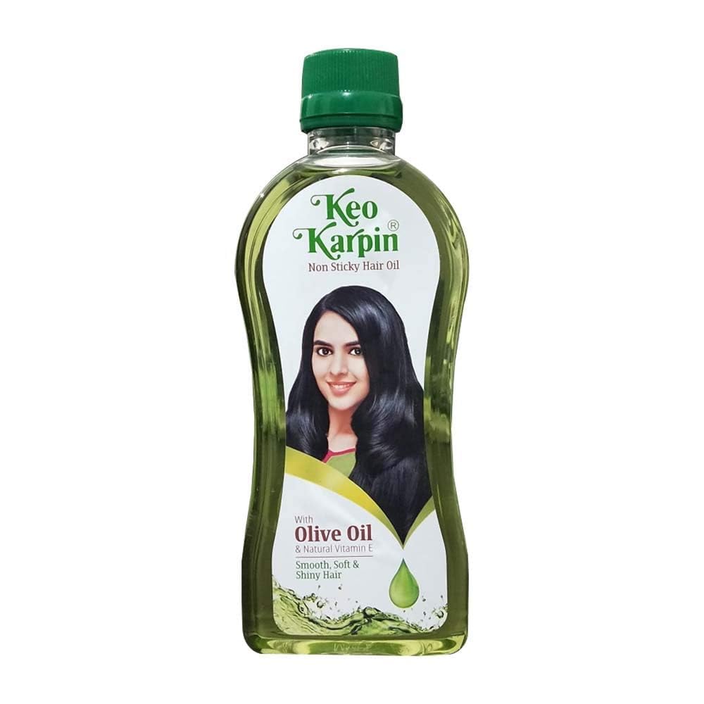 Keo Karpin Non Sticky Hair Oil With olive oil & natural vitamin E 300ml