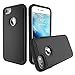 iPhone 7 Case, ATGOIN Dual Layer iPhone 7 Case EXTREME Shock-Absorption Tri-Layer Accessories Protection Heavy Duty Cover Protective Cases for iPhone 7 (2016) - Black