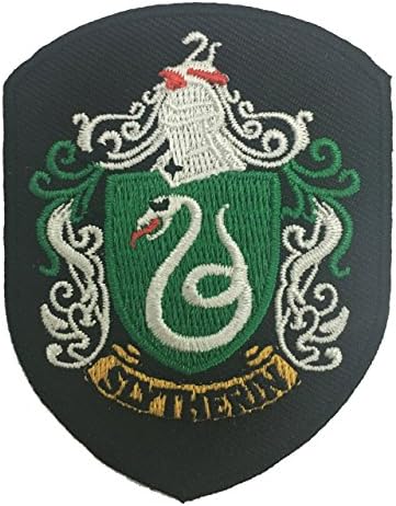 Harry Potter SLYTHERIN Applique Embroidered Sew Iron On Patches