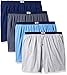 Fruit of The Loom Men's Soft Stretch-Knit Boxer Multipack (XX-Large (44-46), Covered Waistband - Assorted (4 Pack))