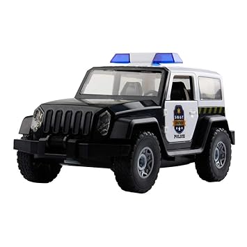 Police Car - Build Yourself DIY Racecar Assembly Kit Toy Racing Car Gifts Good for IQ EQ of Child Intelligence Development Brain Development Enlightenment Education