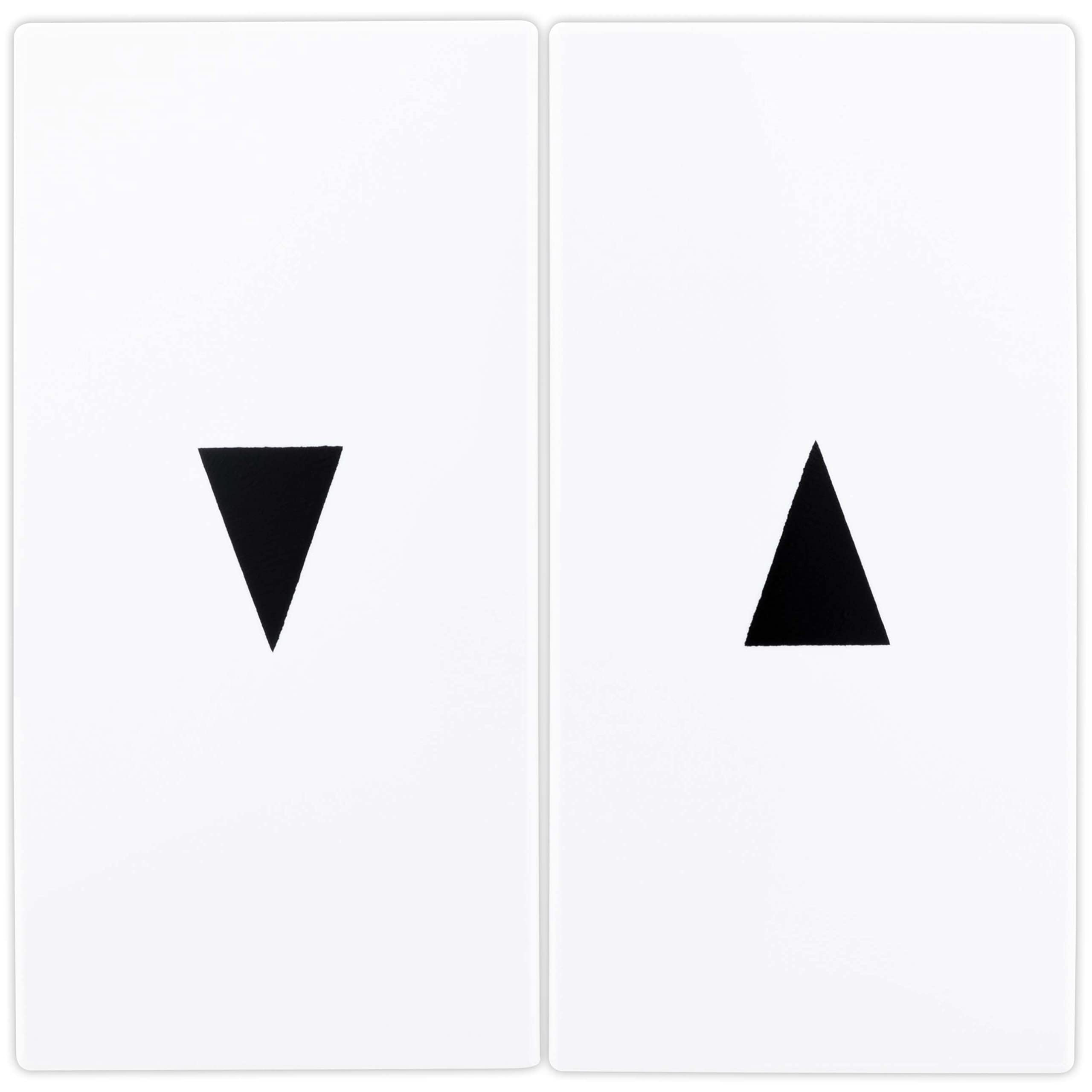 REV Studio Shutter Switch/Blind Switch Cover, White — image 1