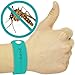 invisaband 6 Pack Natural Mosquito Repellent Bracelets Band - 30 Day Protection - 100% Guaranteed To Work - No Spray, Deet Free Bracelet