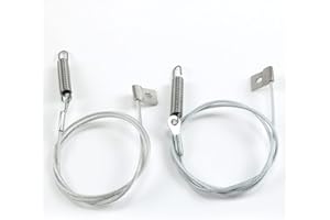 JETUPLUSLLC Convertible Side Hold Down Tension Cables For 1990-97 Mazda Miata