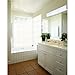 Westinghouse 6642400 Four-Light Interior Wall Fixture with Ground Convenience Outlet, White Finish Base with White Ceramic Glass