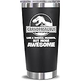 NewEleven Gift For Grandpa From Granddaughter, Grandson - Gift Ideas For Grandfather, New Grampa, Promoted To Grandfather, Grandchildren, Grandkid - 20 Oz Tumbler