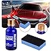 Mercu 9H Hardness AUTO Ceramics Coat KIT, Nano Car Liquid Ceramic Coating kit Super Hydrophobic Glass Coating Polish-30ML (3 Pieces)