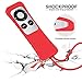 Sahiyeah Case Compatible for Apple TV Remote Case Light Weight Anti Slip Waterproof Shockproof Silicone Protective Case Cover for Apple TV 2 3 Remote Controller,Red