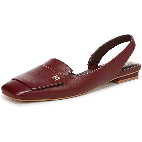 Amazon.com | Franco Sarto Sarto Womens Holly Pointed Toe D'Orsay Ballet Flat  Black Leather 5 M | Flats