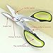 Heavy Duty Kitchen Scissors, Multi-Purpose Stainless Steel Shears Shears for Chicken, Poultry, Fish, Meat, Vegetables, Herbs, BBQ's and Bottle Can Opener by Youhome