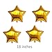 40 Inch Gold 2017 Number Foil balloons
