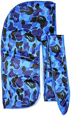 Richagga Apparel Women & Men's Customs Designer Durag,Fashion Premium Durags Basic and Limited Edition,Exclusive Wave Cap