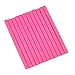 GlueSticksDirect Neon Pink Colored Glue Sticks Mini X 4