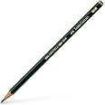 Faber Castell, Castell 9000 2B, Drawing and Sketching, Green