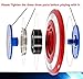 T-TEK Fidget Spinner --- Newest Captain America Shield Design Hand Toy Gift Choice --- Design for Adults & Children ADD, ADHD, Anxiety and Stress Reduce …
