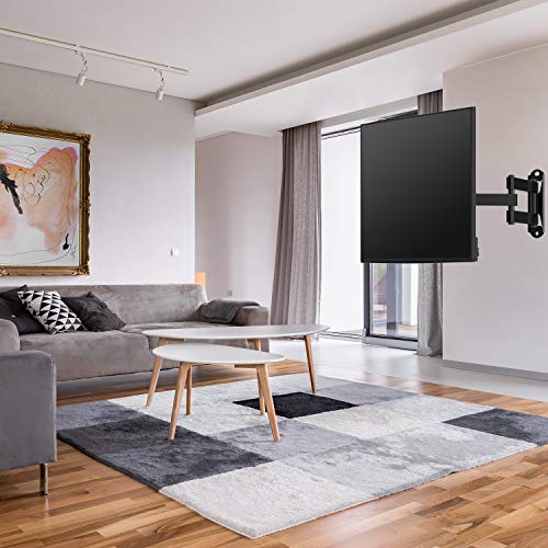 image for PERLESMITH Full Motion TV Wall Mount Bracket for Most 13-39 Inch TVs &