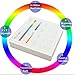 Mi.Light Wireless 2.4G RF 4-Zone Wall-Mounted Smart Touch Panel Remote Controller for LED Light Bulb Spotlight Downlight Flood Light of Mi-Light RGB/RGBW/RGBWW/RGB+CCT Series (Battery Powered)