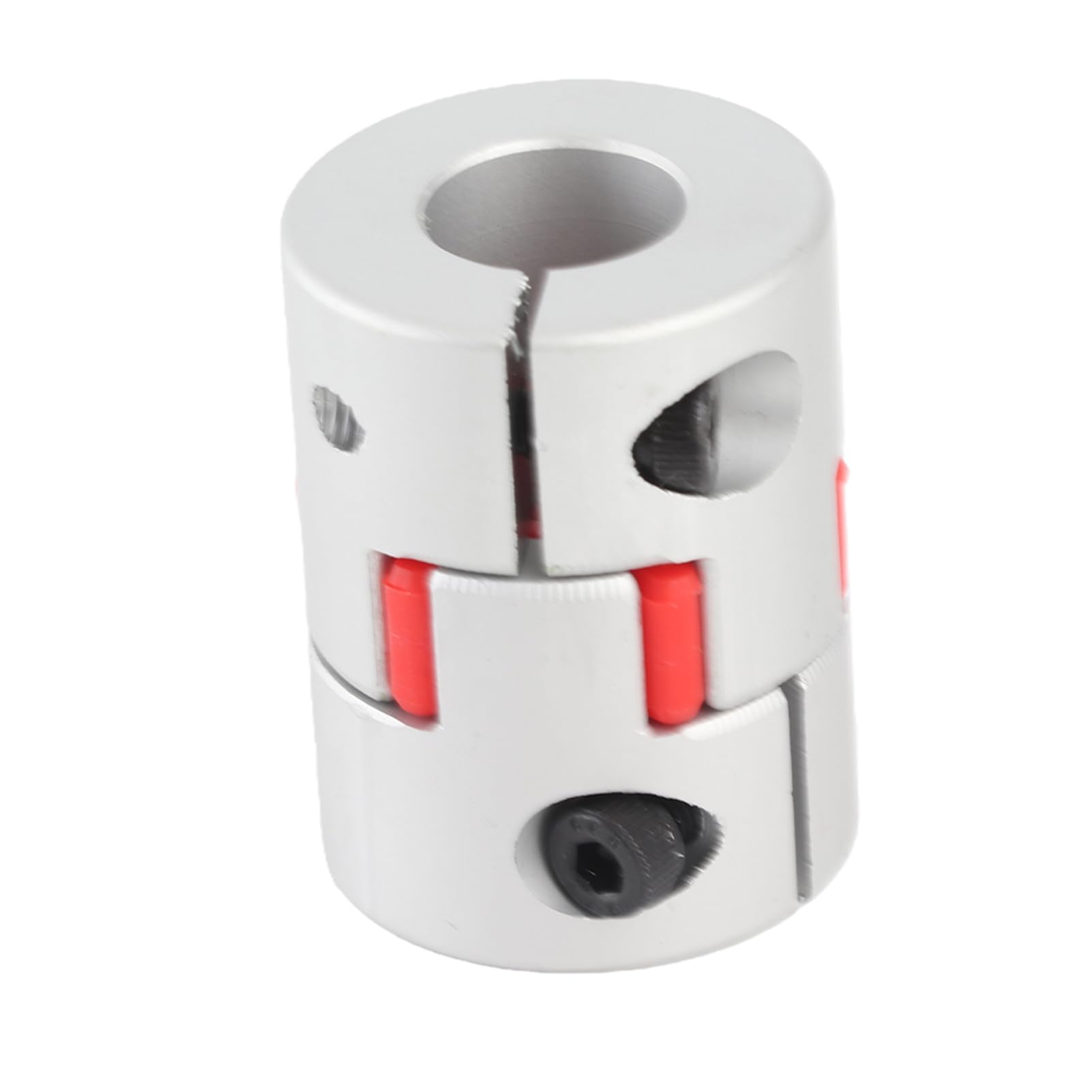 Spring, CNC 30mmxL40mm Motor Coupler Aluminum Alloy Joint Connector for DIY Encoder 10mm-14mm
