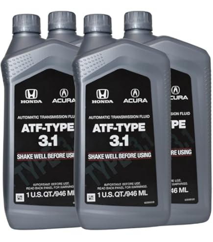【未使用3本】HONDA ATF-z1 Amazon.com: Honda ATF-Type 3.1 08268-P99-4EDAD(x4 Quarts) + ATF