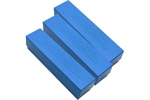 3 Pack Blue BarberMate Blade Caddy with Detachable Lid