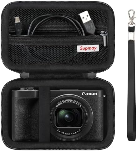 Amazon.com : WERJIA Hard Carrying Case for Canon PowerShot G7X