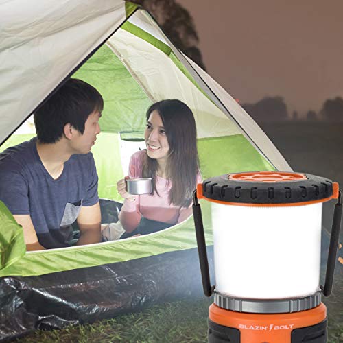 Blazin Bolt 400 Lumen Brightest LED Rechargeable Lantern Hurricane
