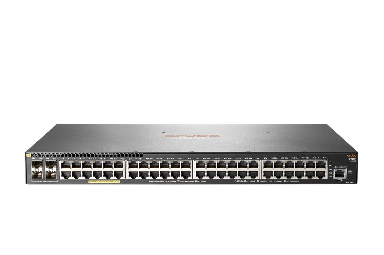 HP JL262A - HPE Aruba 2930F 48G PoE+4SFP Swch