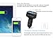 NewVan Tech LED Display Car Charger, 3.1A Dual USB Smart Output Car Charger for Most of Smart Cell Phone and Tablets