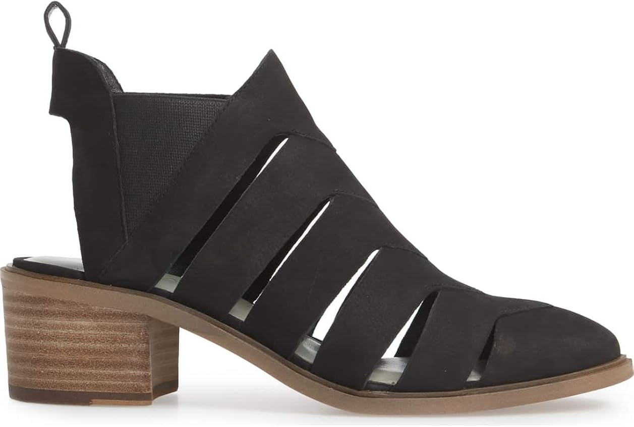 1 state black booties