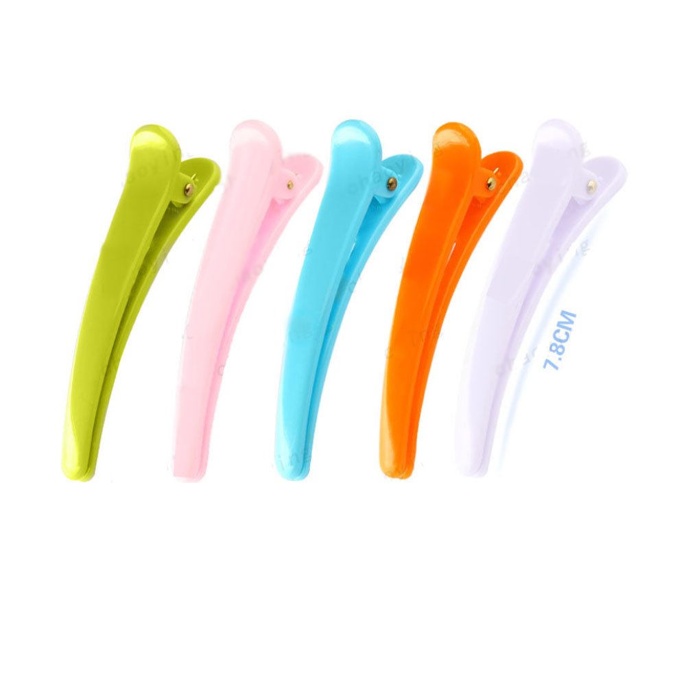 Vinmax Multicolor Plastic Alligator Hair Clips DIY Accessories&Jelly Confectionery Color Medium Sized Haircuts for Thick Hair-Salon Styling Sectioning Hair Grip-Crocodile Accessories Hairpin (24Pc)