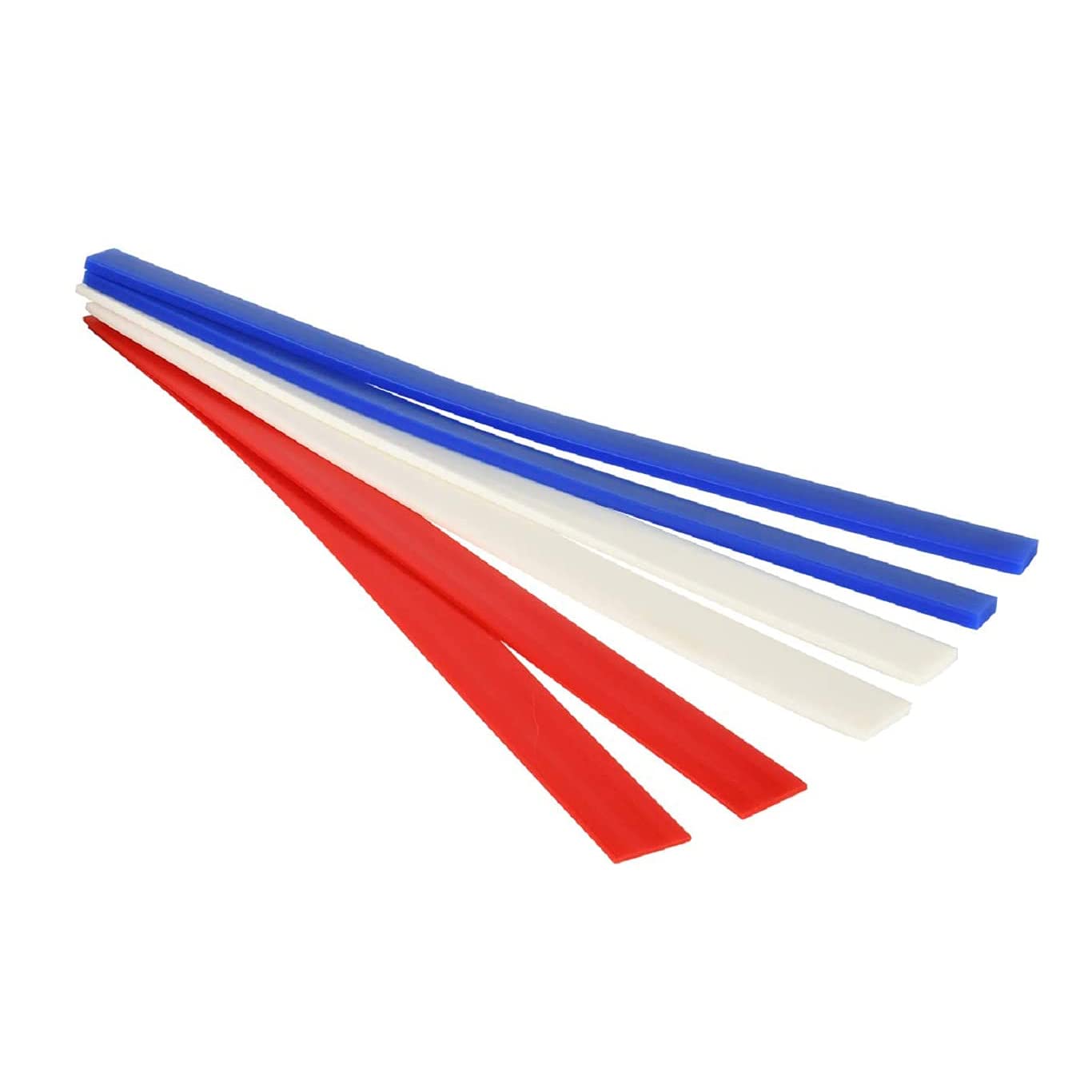 Jiaminye Silicone Measuring Dough Thickness Strips 18Inch,Rolling Pin Guides Set,Spacers Sticks for Baking,Pizza,Pastry,3 Size