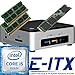 Intel NUC6I5SYH 6th Gen (Skylake) Core i5 System (BOXNUC6I5SYH), 32GB Dual Channel DDR4 , 240GB M.2 SSD, WiFi, Bluetooth, Pre-Assembled and Tested by E-ITX