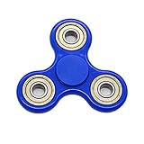 YORKING EDC Hand Spinner Fidget Toy with Stainless Steel Hybrid Ceramic Bearings 608 Relieve Stress Anxiety and Boredom All At Your Finger Tips (608ZZ-Blue)