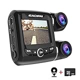EACHPAI Car Dash Cam,Dual Dash Cam FHD 1080P+1080P Front and Rear View 2
