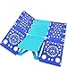 BoxLegend Version 3 Shirt Folding Board t Shirts Clothes Folder Durable Plastic Laundry folders Folding Boards Helper Tool for Adults and Children (Blue & Turquoise)
