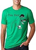 The Tea Rex T-Shirt Funny Graphic Dinosaur Gentlemen Monocle Tee