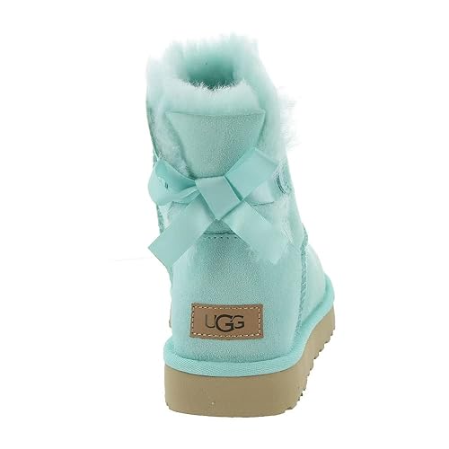 Blue Ugg Bailey Teal Uggs With Bows UGG Women's Mini Bailey Bow Ii