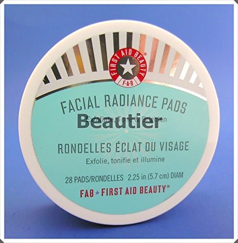 First Aid Beauty Facial Radiance Pad 28 pads 2.25 in/5.7 cm