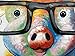 V-inspire Art,24x24 Inch Colorful Animal Painting Cute Pig with Glasses Paintings for Living Room Hand Painted Paintings Stretched Ready to Hang