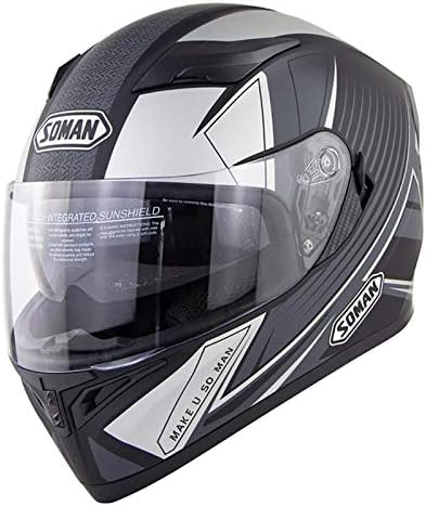 多機能bluetoothのオートバイ衝突防止の成人男性と女性のために適したモジュラーヘルメット サンバイザー Dot認証付きフルフェイスレーシング ヘルメット