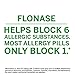 Flonase 24hr Allergy Relief Nasal Spray, Full Prescription Strength, 120 sprays