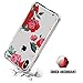 iPhone X Case,iPhone 10 Case,Cutebe Slim Shockproof Hard PC+TPU Bumper Case Scratch-Resistant Cover for Apple iPhone X 2017 Release Rose Design