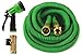 GrowGreen All New 2019 Garden Hose 50 Feet {Improved} Expandable Hose with All Brass Connectors, 8 Pattern Spray and High Pressure, Expanding Garden Hose