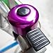 ATCG Cute Alloy Mini Bicycle Bell for Kids Boys Girls (Purple)