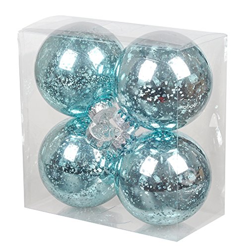 KI Store Christmas Mercury Ball Ornaments Outdoor Hanging Tree