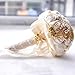 Abbie Home Advanced Customization Romantic Bride Wedding Holding Toss Bouquet Rose Brooch with Pearls and Rhinestone decorative brooches Accessories-Multi color selection (336WG)