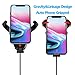 Fast Wireless Charger,MEIWU Car Mount Air Vent Phone Holder Cradle for Samsung Galaxy Note 7/6/S8/S8 plus/S7/S6 Edge plus,QI Wireless Standard Charge for iPhone 8/8 plus/X etc.