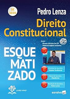 Livro Direito Constitucional Esquematizado 2020 - 24ª Edição